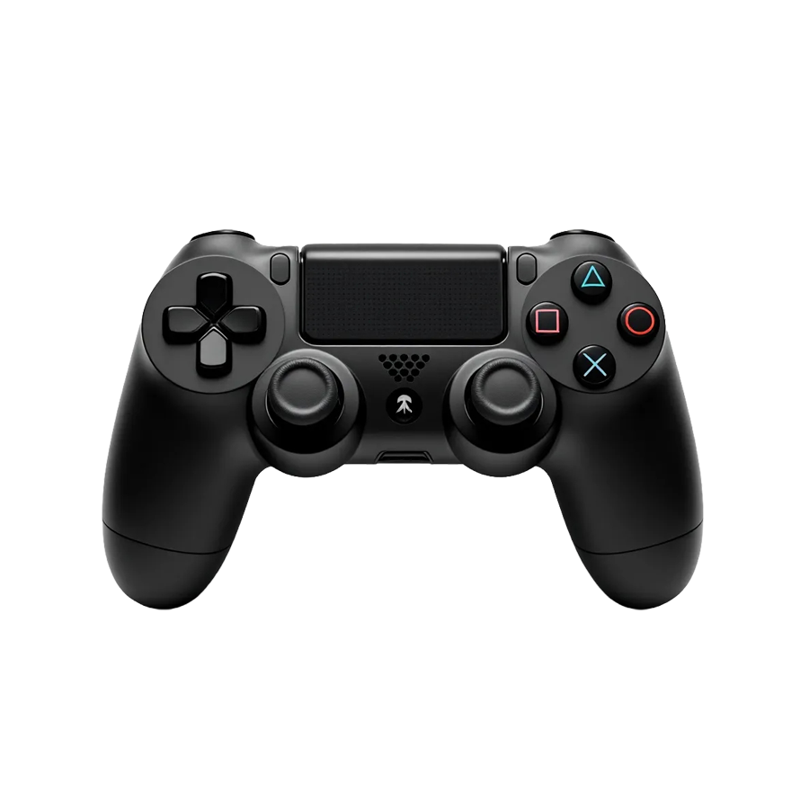 Featured image for “Black Video Game Controller with Analog Sticks”